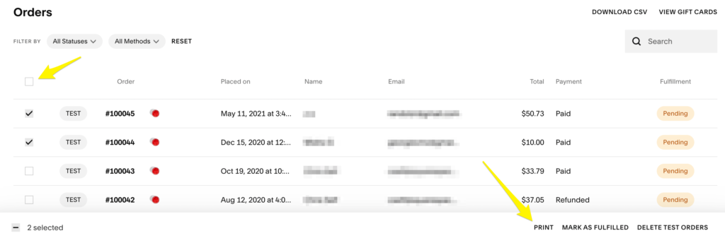 Export Product Data from Squarespace