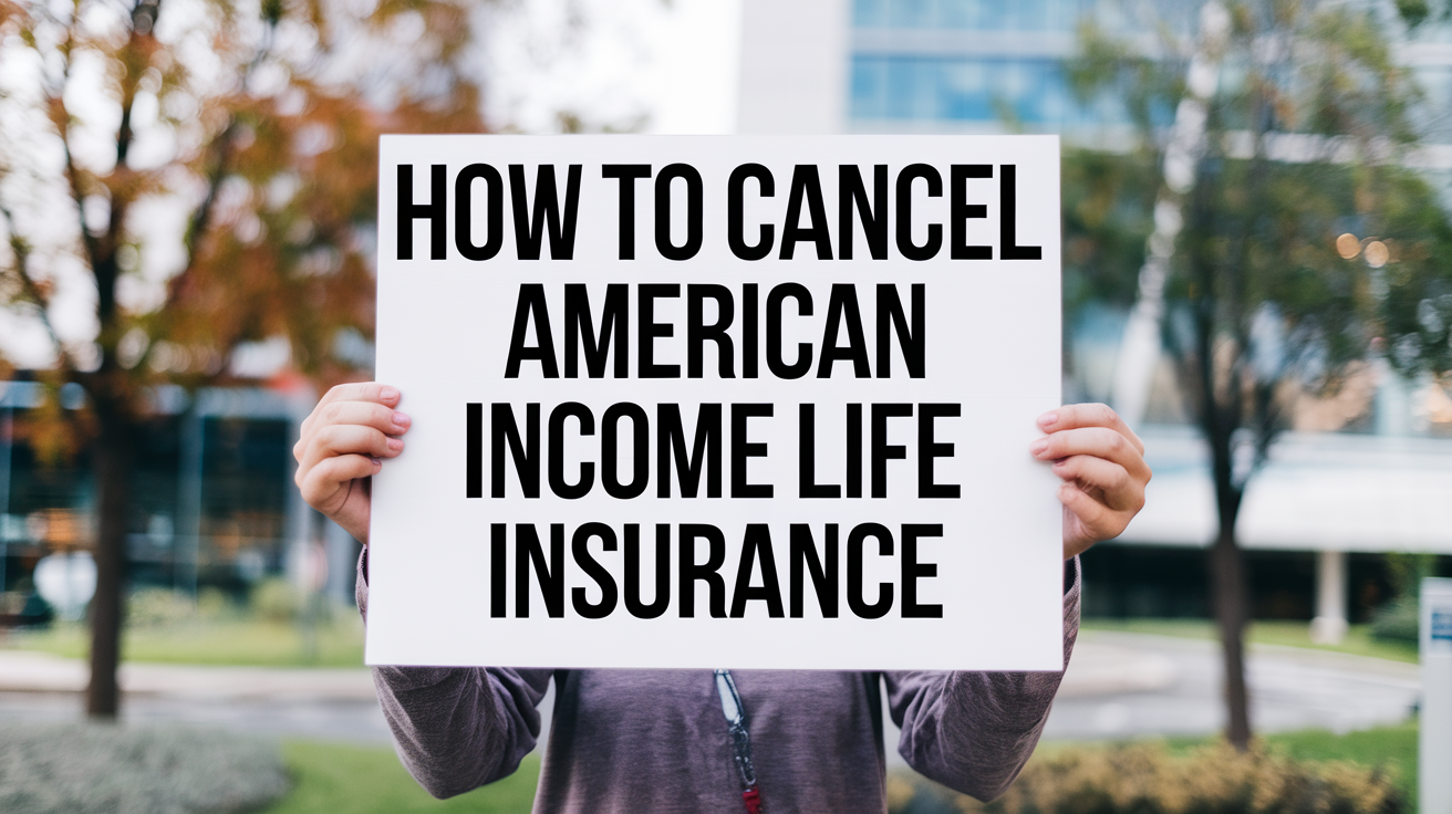 How to Cancel American Income Life Insurance