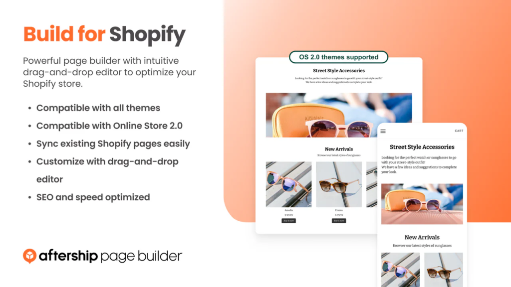 Rebuild Pages in Shopify