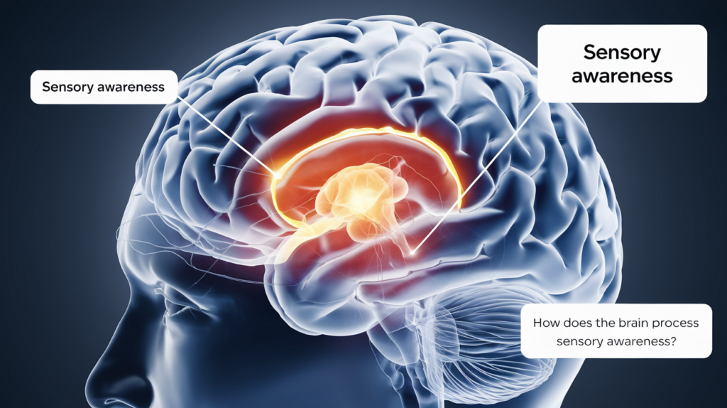 How Does the Brain Process Sensory Awareness?