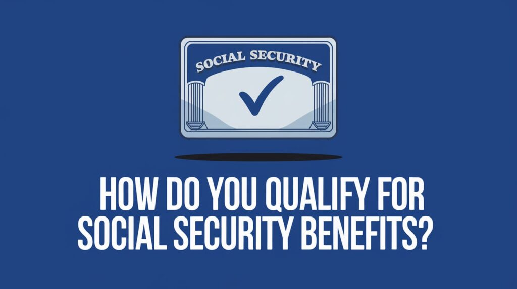 How Do You Qualify for Social Security Benefits?