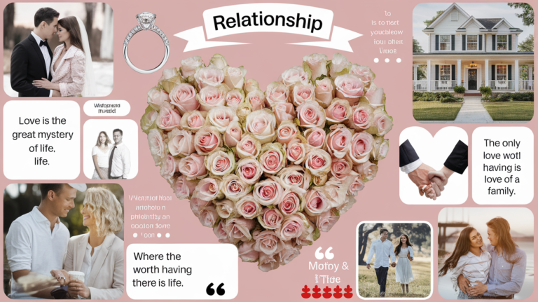 vision board for relationship