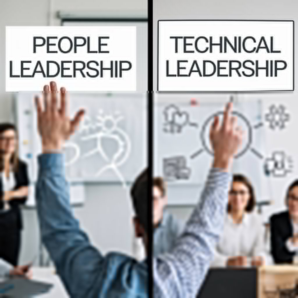 What is the Difference Between People Leadership and Technical Leadership?